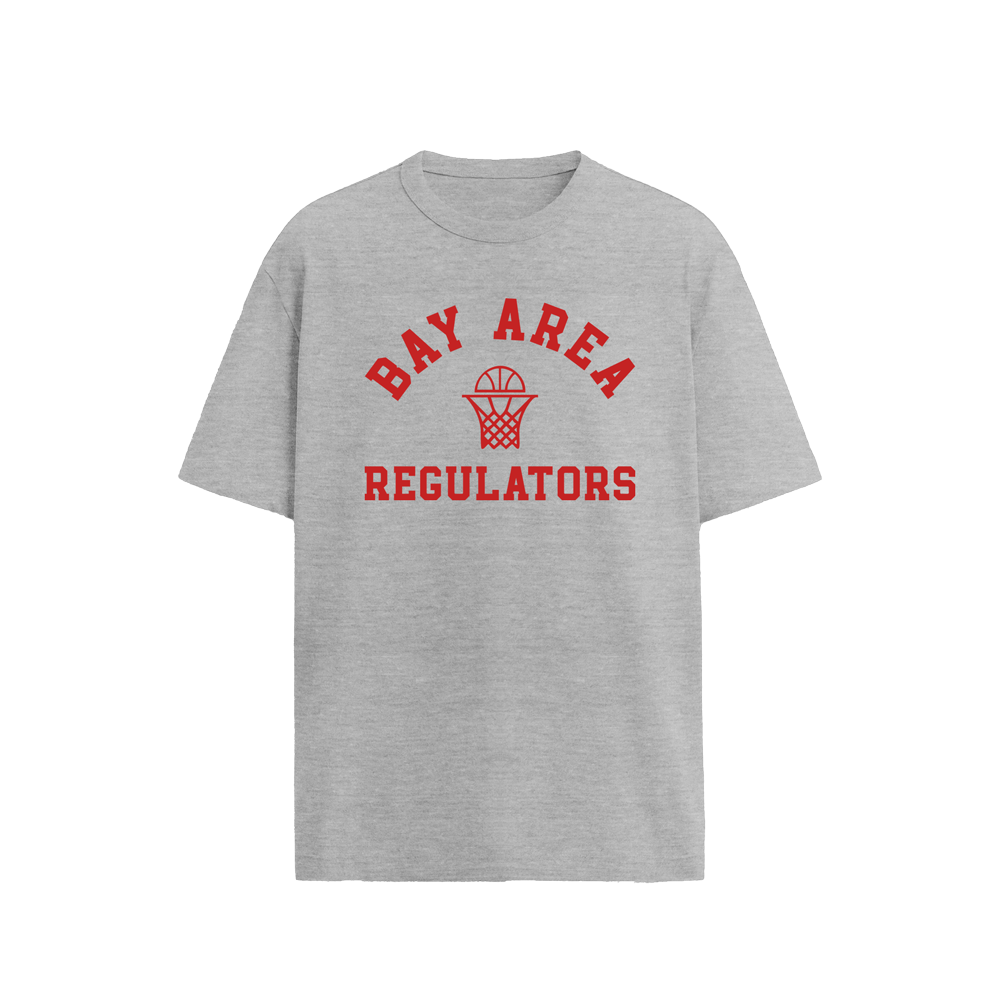 REGULATORS BLOCK T-SHIRT - HEATHER GREY