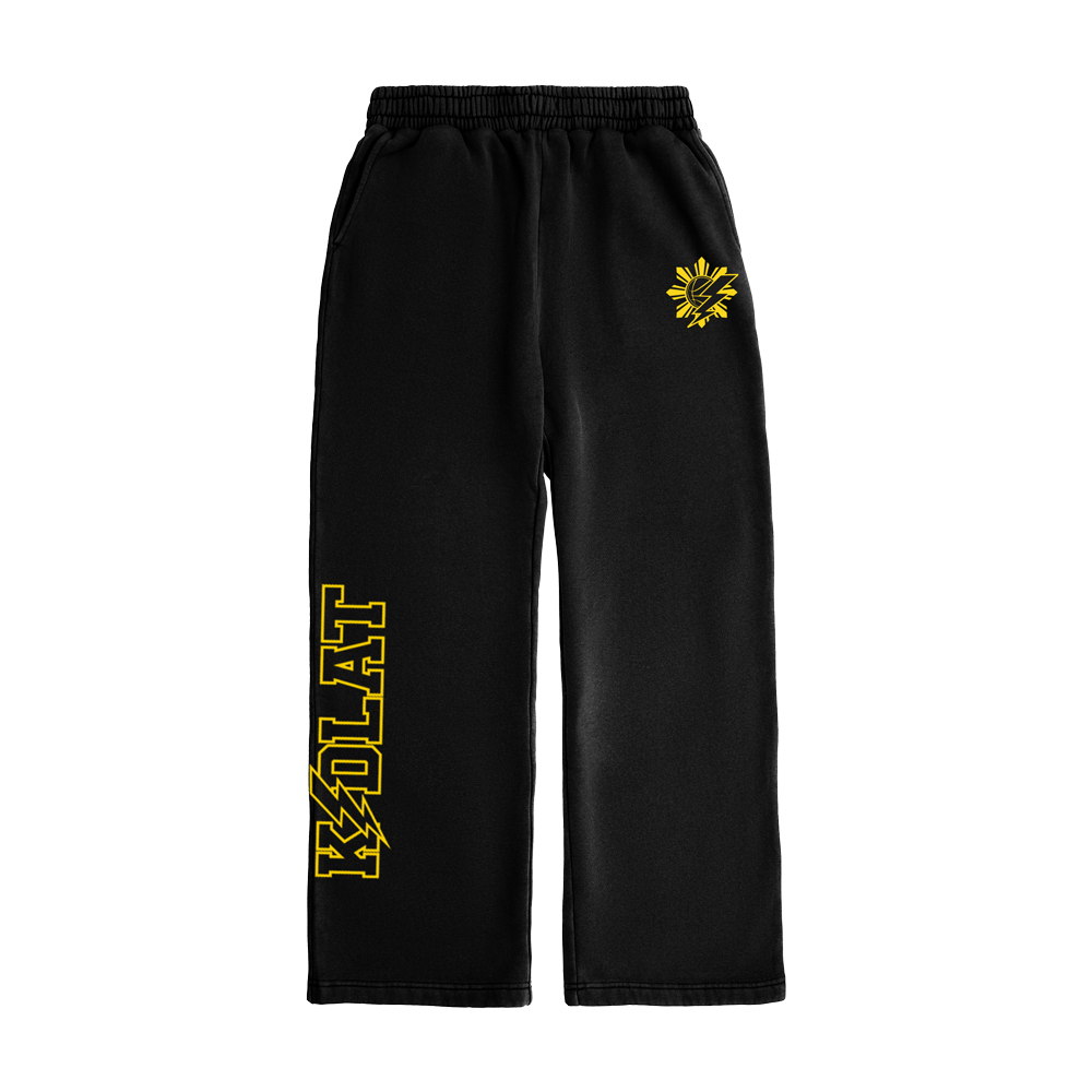 KIDLAT OPEN BOTTOM SWEATPANTS