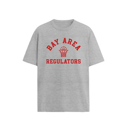 REGULATORS BLOCK T-SHIRT - HEATHER GREY