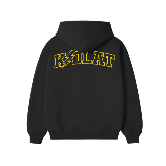 KIDLAT BOLT HOODIE 2 - BLACK