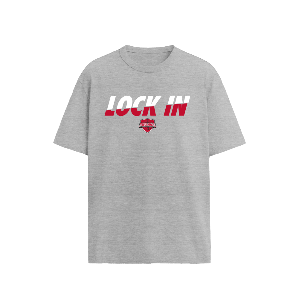 REGULATORS LOCK IN T-SHIRT - HEATHER GREY