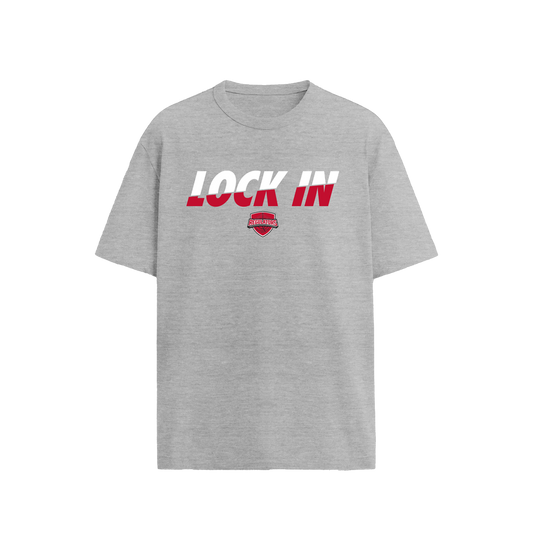 REGULATORS LOCK IN T-SHIRT - HEATHER GREY