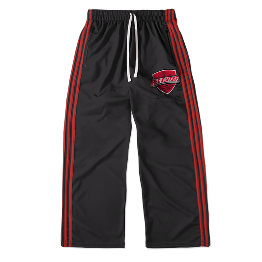 REGULATORS TRACK PANTS - BLACK/RED