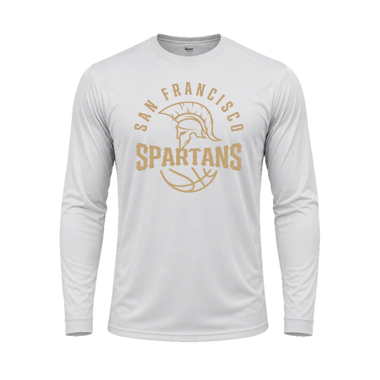 SF SPARTANS DRIFIT LONG SLEEVE - WHITE