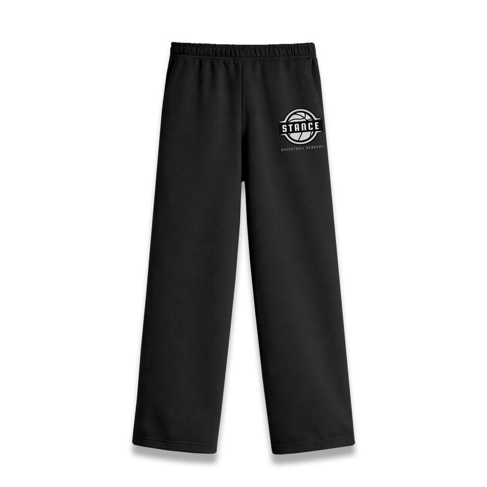 STANCE EMBROIDERED OPEN BOTTOM SWEATS