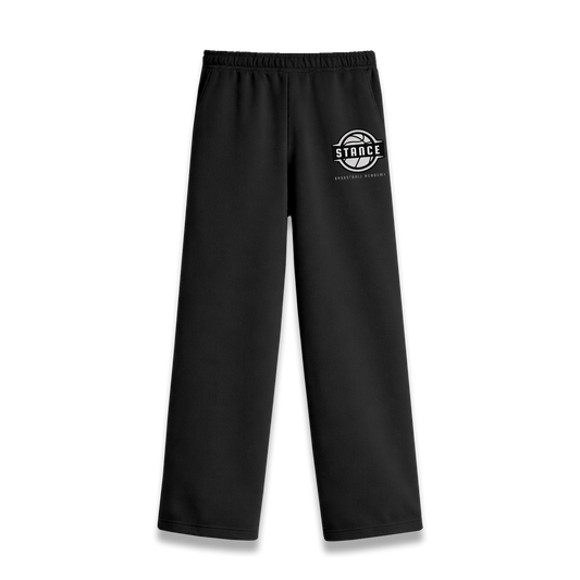 STANCE EMBROIDERED OPEN BOTTOM SWEATS
