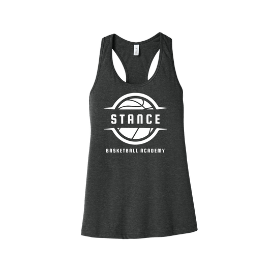STANCE WOMENS RACERBACK TANK - CHARCOAL HEATHER