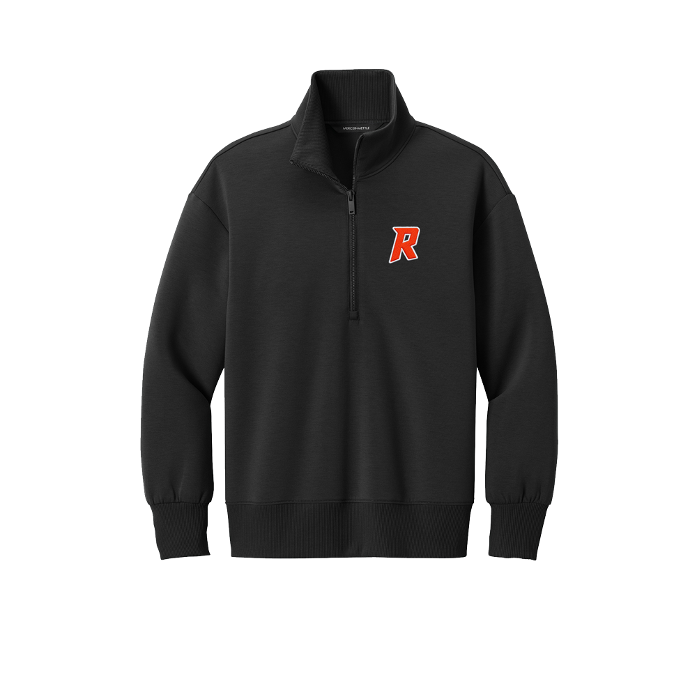RENEGADES WOMENS QUARTERZIP - BLACK